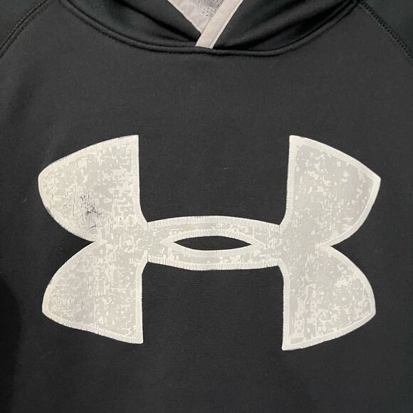 Boy’s Under Armour Black hoodie - Picture 2 of 4